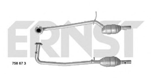 ERNST 758673 Catalytic Converter